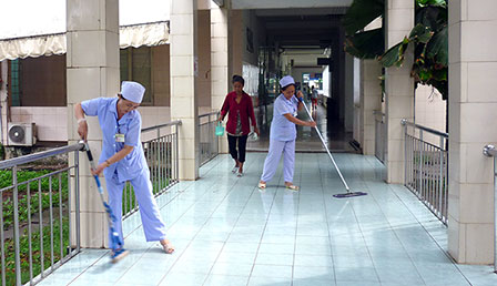 vệ sinh bệnh viện